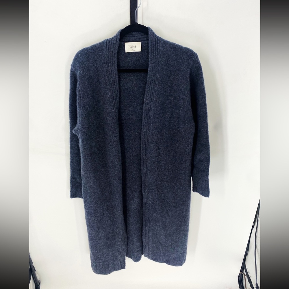 Aritzia Wilfred Wool Blend Cardigan Sz XS - Picture 2 of 4